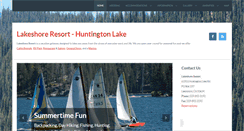 Desktop Screenshot of lakeshoreresort.com